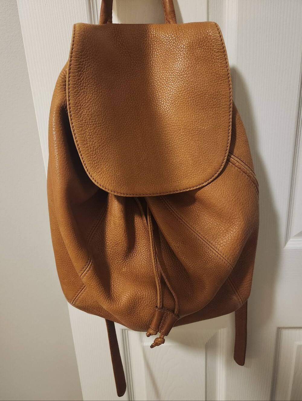 Coach Sonoma British Tan Pebbled Leather 4908 Backpack